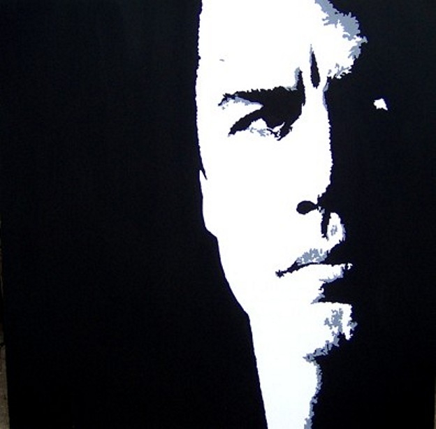 John Travolta Portrait - Unique work piece - SOLD