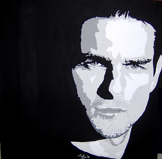 Tom Cruise Portrait - Unique work piece 