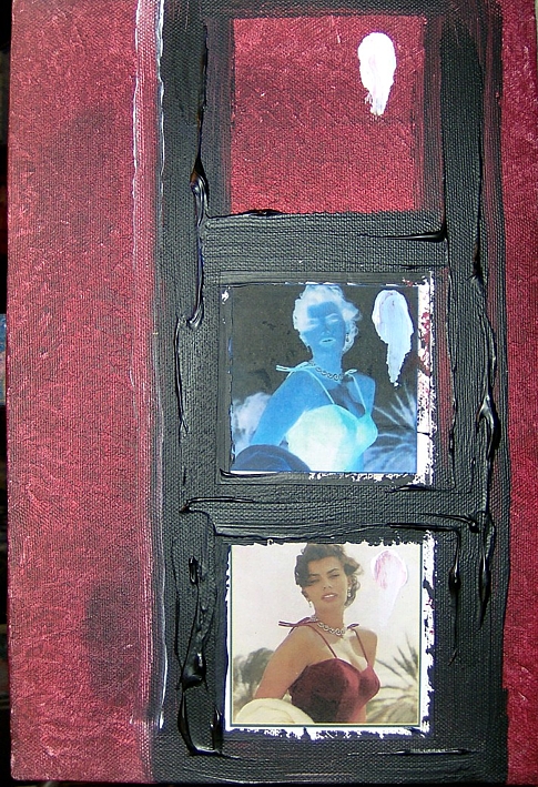 Painting "Sofia Loren B12" Unique work piece