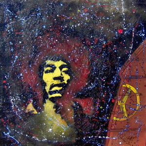 Ritratto di Jimi Hendrix - Opera unica
